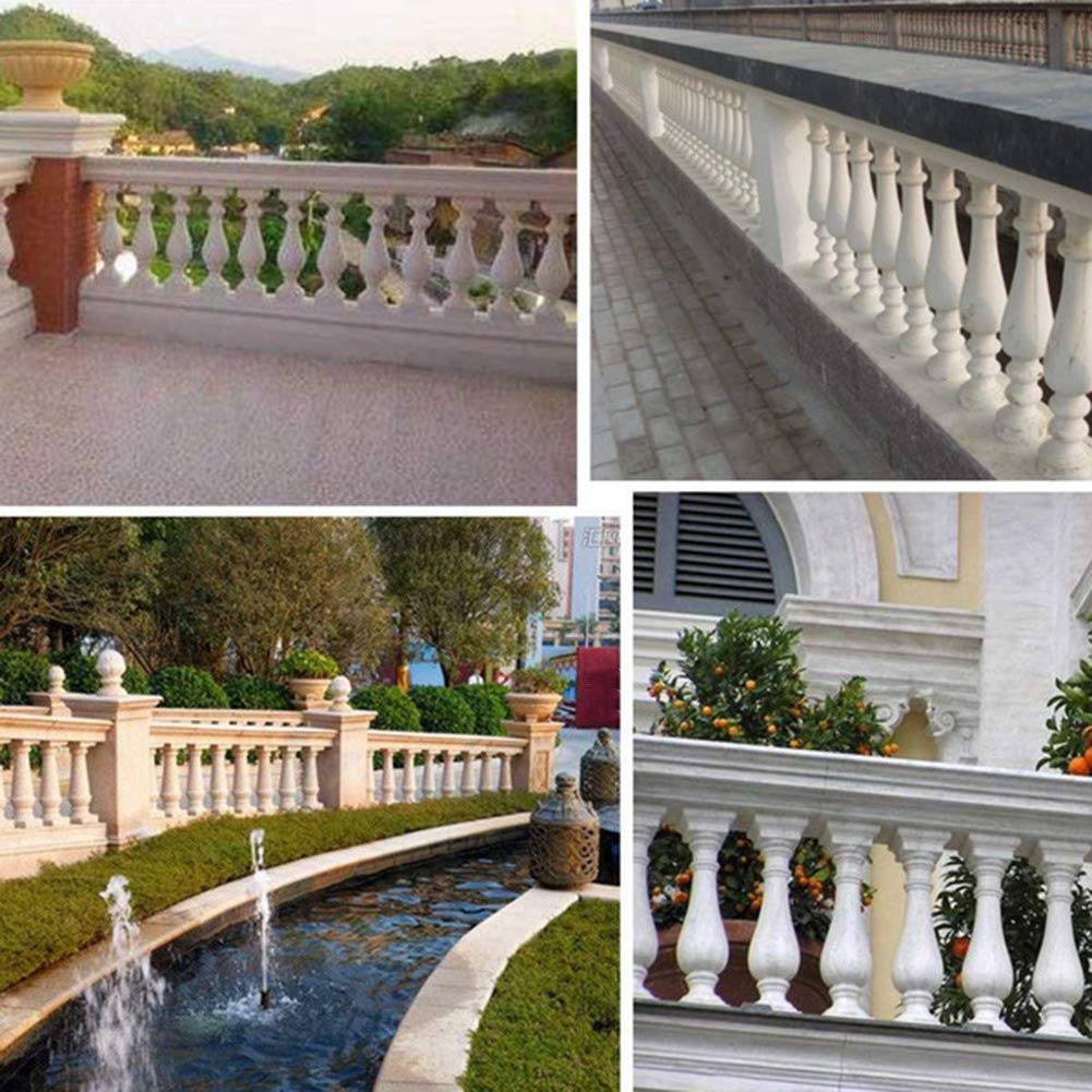 Colonna Stampo Balcone Giardino Piscina Recinzione Cemento Ringhiera Intonaco Calcestruzzo Stampo Colonna Stampo Guardrail