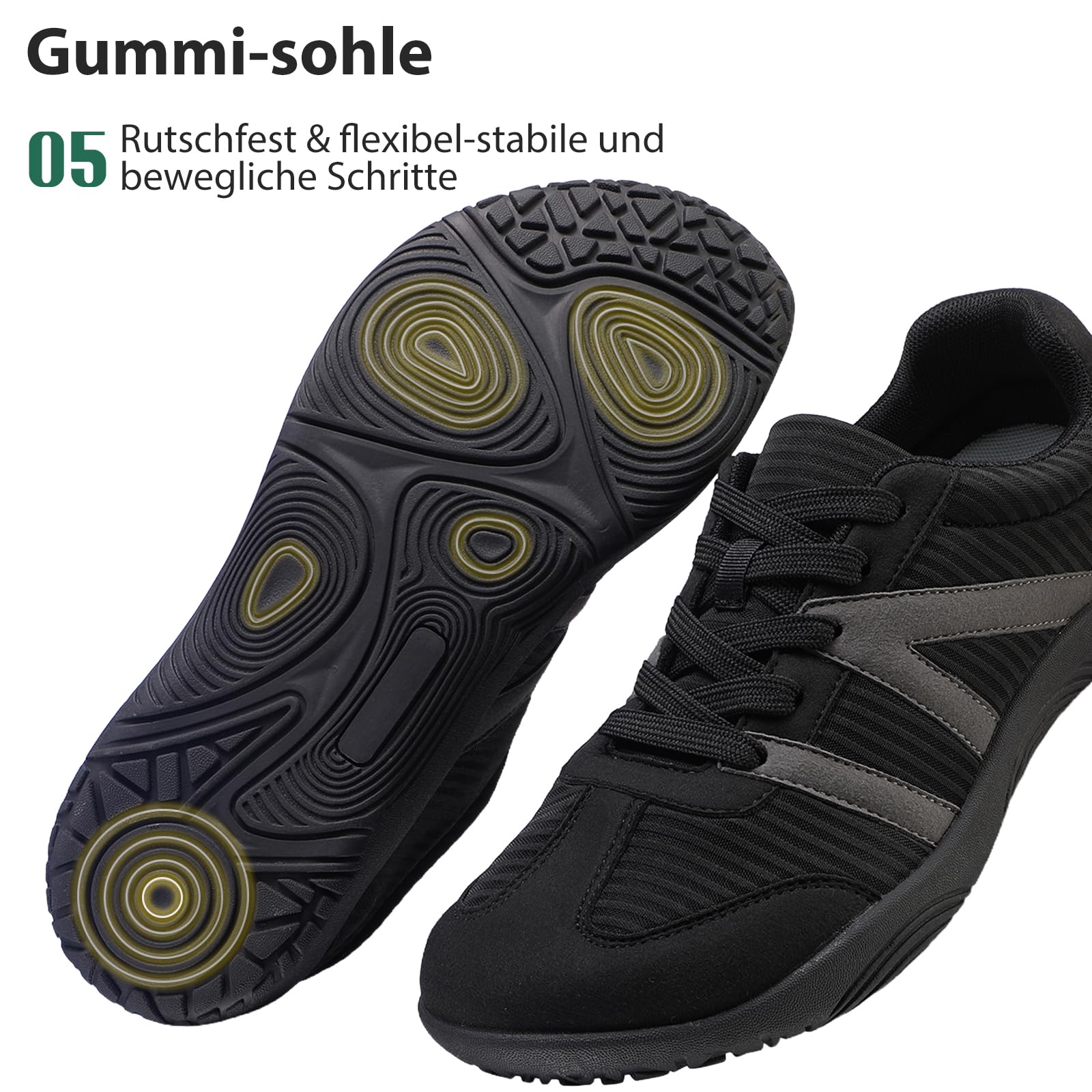 AONETIGER Zapatillas Barefoot Hombre Mujer Horma Ancha 36-47 EU