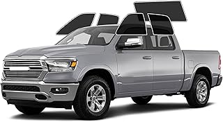 Autotek DIY Car Window Tinting Kit - Customize Shade: 5%, 10%, 20%, 35%, 50%, 70%, for Ram All models Sides & Back Windows - Pre-Cut colorants for UV Blocking and Blast Protection