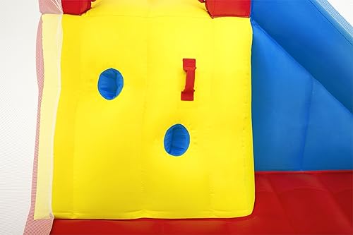 Miniatura 4 de H2OGO! Slidetastic Mega Bouncer Bounce House (9 pies x 8 pies 5 pulgadas x 84 pulgadas)  para juegos en interiores y exteriores  Perfecto para niños