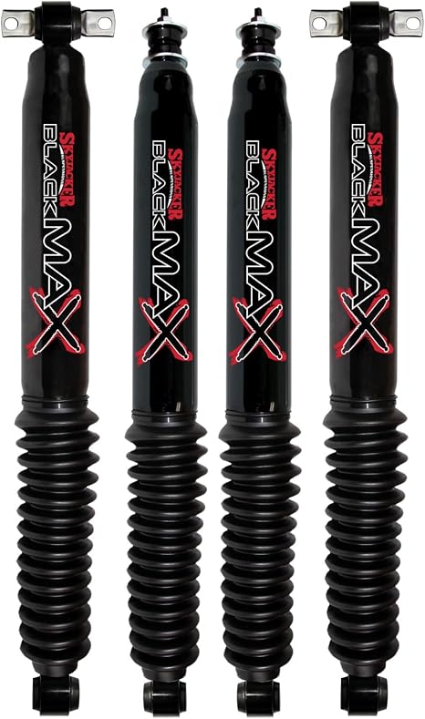 TrendsAuto Set of Black Max Series Front & Rear Hydraulic