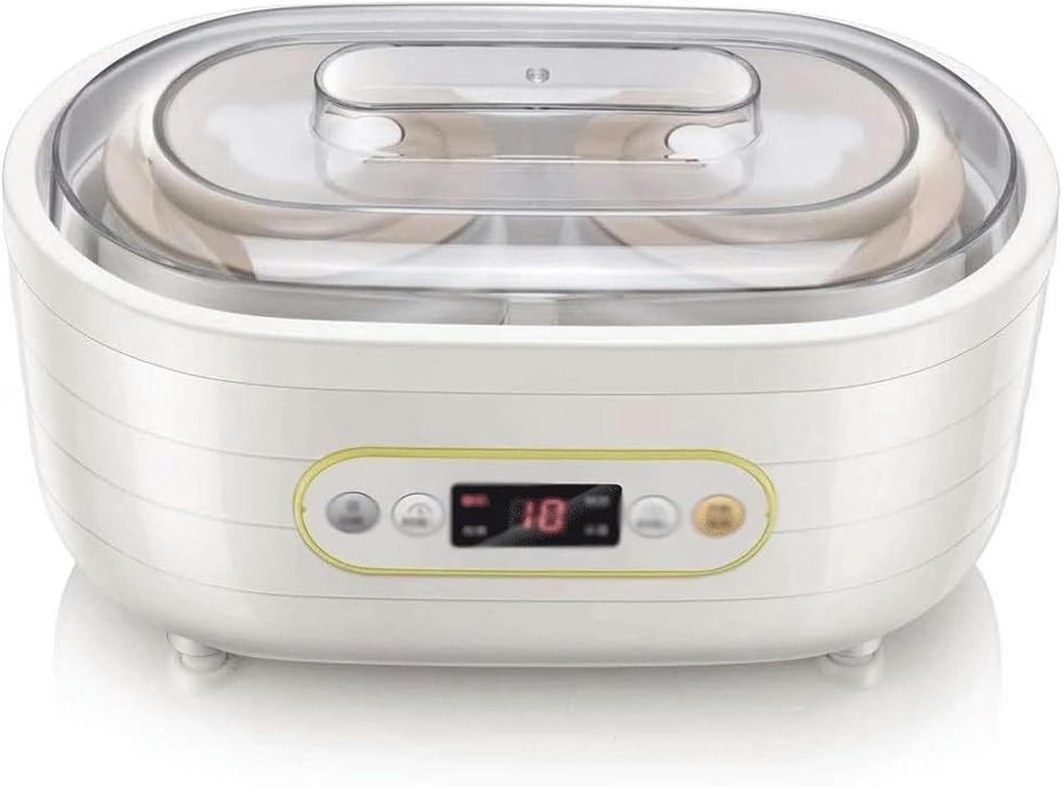 Cute Household Full Automatic Yogurt Machine, Homemade Rice Wine Natto Ceramic Cup Fermenter, Convenient and Practical, Easy to Operate