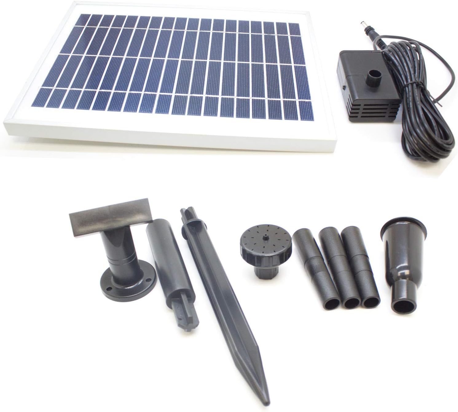 ASC 5w Watt Garden Solar Water Pump Kit