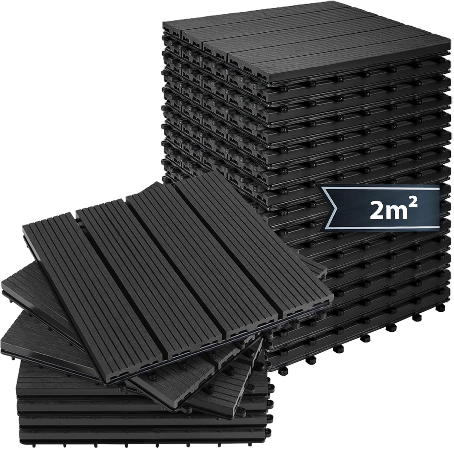 Decking WPC in doghe (kit/mq)