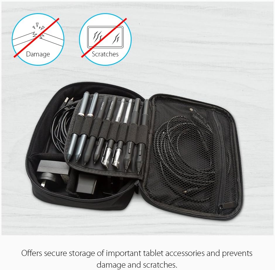 xp pen artist13 3 pro 13 3 inch ips drawing monitor with xp pen travel cable case xp pen ac19 shortcut remote express keys xp pen shortcuts sticke