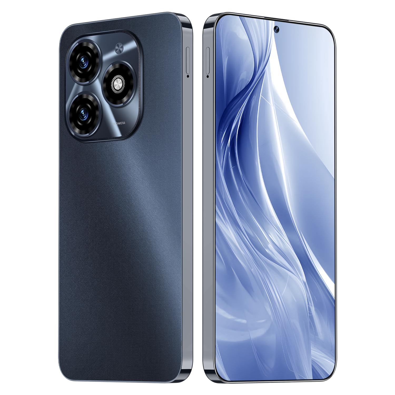 Unlocked Android Phone, Spark20 pro Smartphone, 8GB+256GB Unlocked Cell Phone, 24MP+50MP Camera, 6800mAh Battery, 6.82" HD Display, 5G Dual SIM, GPS US Version (Graphite)