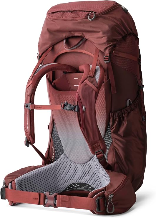 Gregory Deva 60L Backpacking Pack, Garnet Red