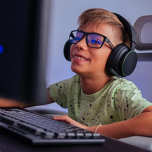 Miniatura 10 de Horus X  Gafas de bloqueo de luz azul para niños, niñas, adolescentes  Gafas de juego para niños Protección contra pantallas