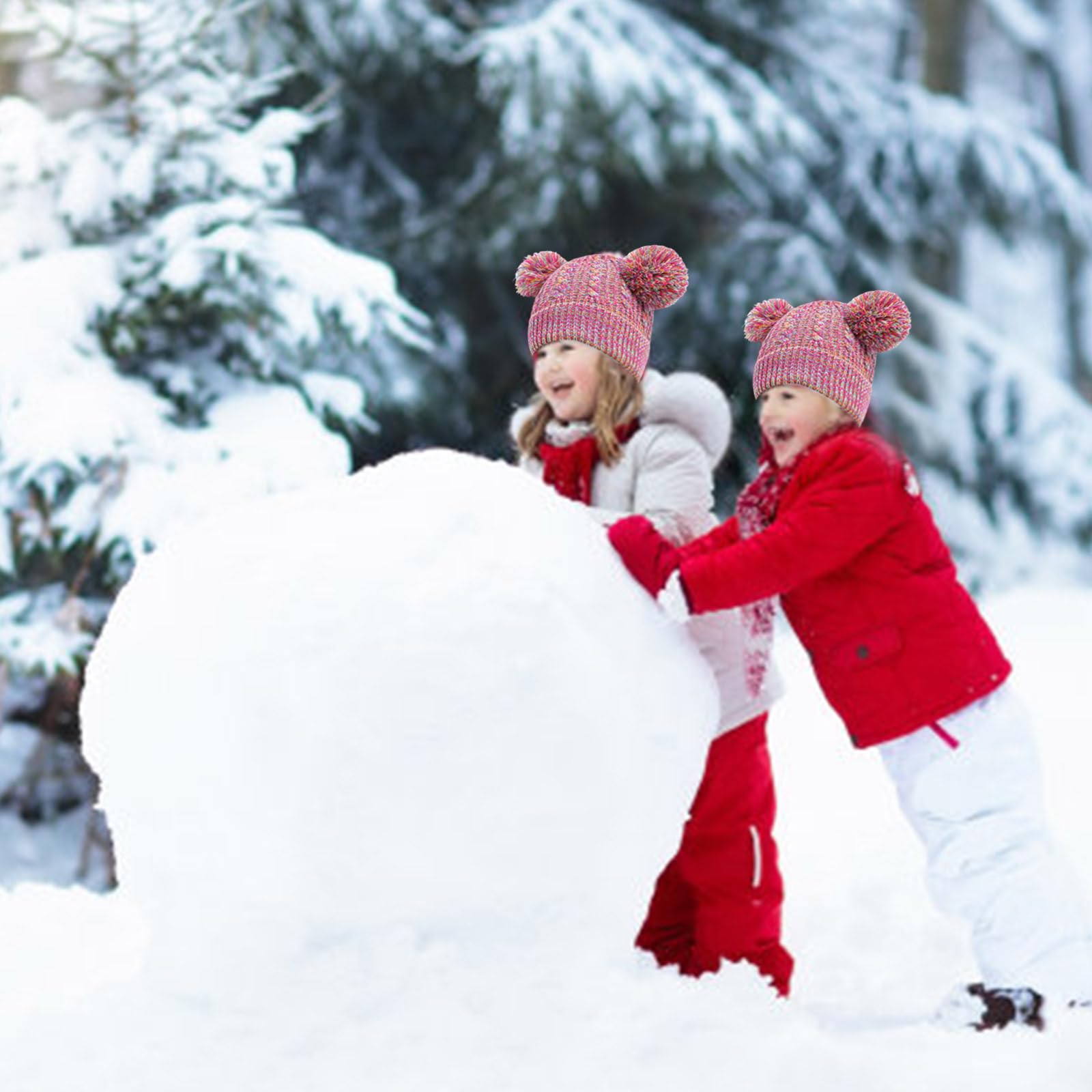 Set essenziale invernale per ragazzo e ragazza Cappello foderato in pile Sciarpa Guanti e paraorecchie Set Accessori invernali per bambini per la scuola e gioco Accessori per bambini