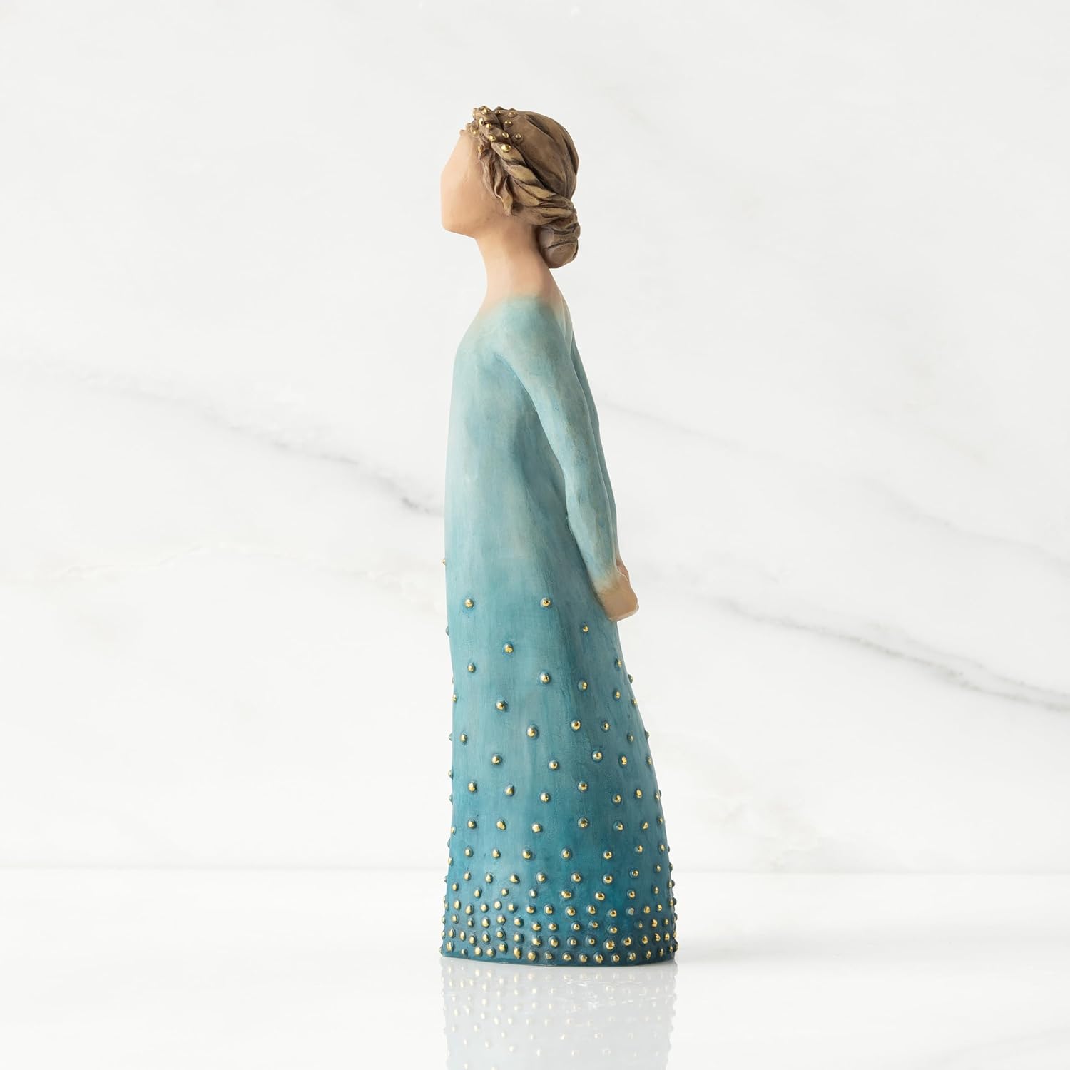 Willow Tree Radiance (Lighter Skin), Your Strength and Beauty Shine from Within, Gift of Support, Encouragement, Overcoming Adversity or Celebration, Sculpted Hand-Painted Figure