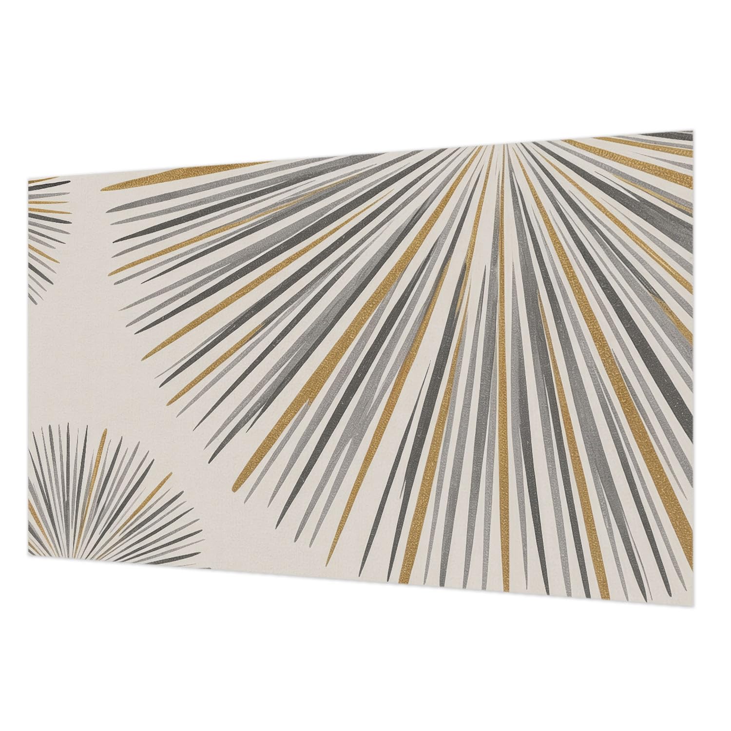 Papier peint intissé salon motif géométrique lavable 416x254 cm