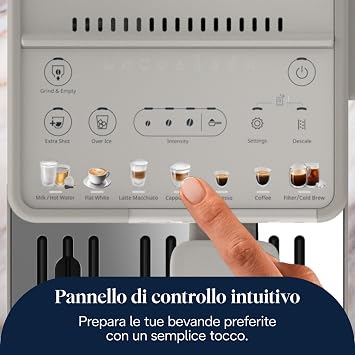 De'Longhi Rivelia Start - Automatic Coffee Machine 10 Drinks Beige