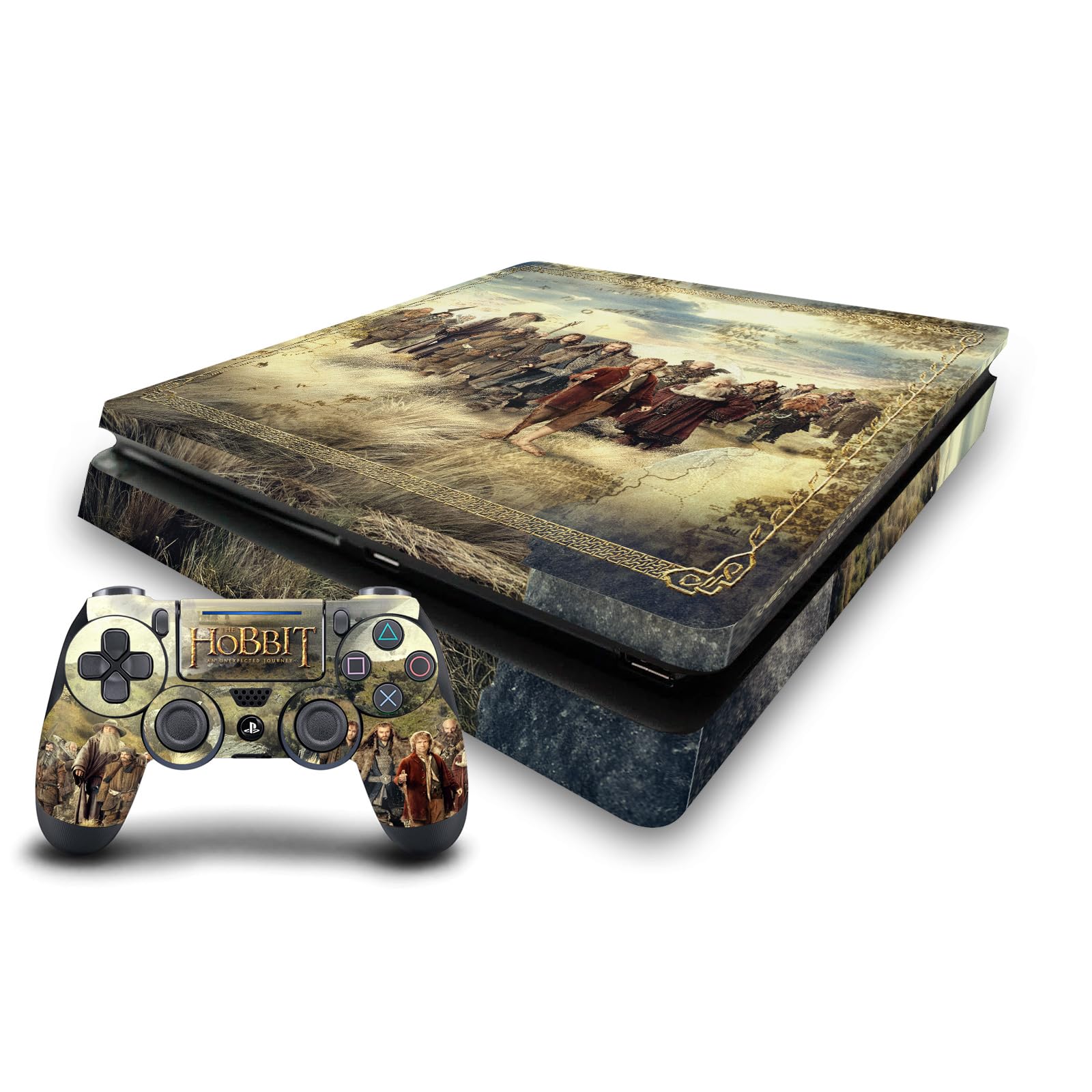 Skin PS4 Slim The Hobbit Head Case Designs sticker console et manette - 7