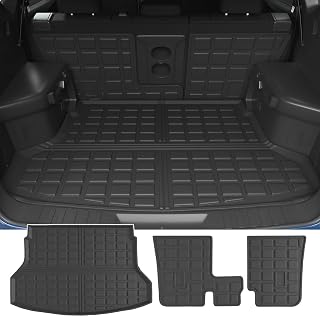 Trunk Mat Compatible with 2014-2020 Nissan Rogue SV S SL Cargo Mat TPE Backrest Trunk Liner Cargo Liner Replacement for 2014-2020 Nissan Rogue Accessories