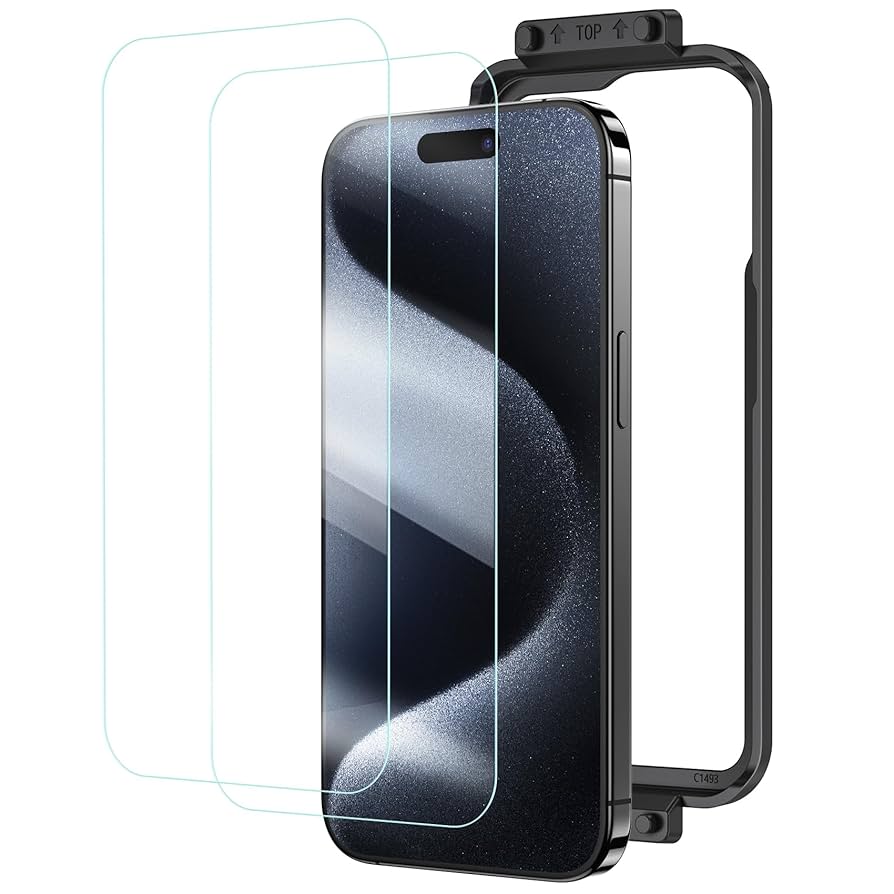 Amazon | NIMASO 割れない フィルム iPhone15ProMax用 保護