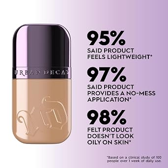 Urban Decay Face Bond Self Setting Waterproof Foundation - 3% Niacinamide | Medium Coverage Foundation, Natural Matte Finish, Niacinamide Improves Skin Texture, Instant Skin-blurring, Non-comedogenic