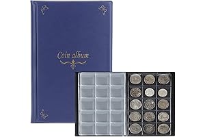 150-Pocket Quarter State Collection Album Holder for Coin Souvenir Collection