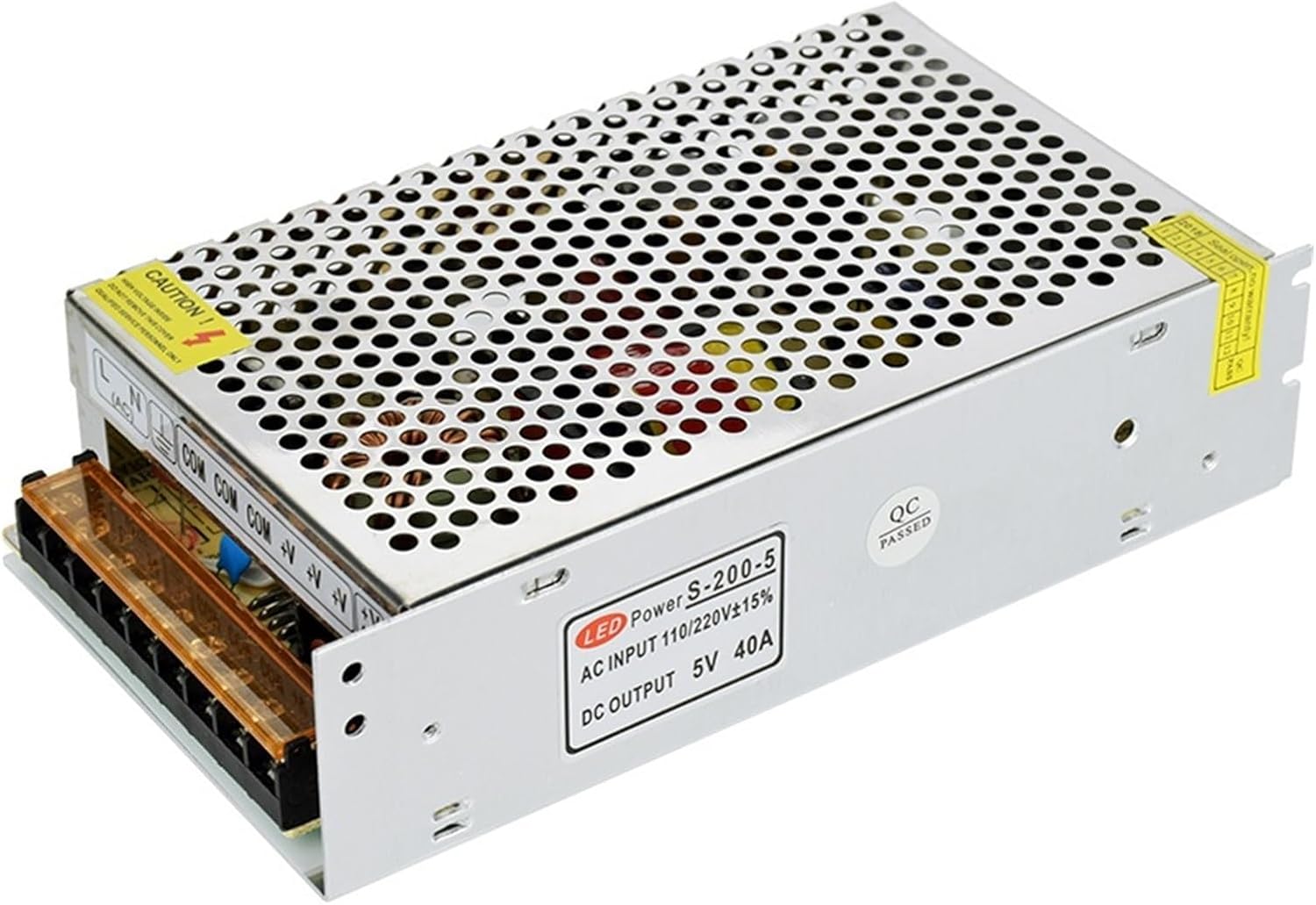 LED Switching Power Supply 5V 40A 200W Punching Luminous Character Unit Board Door Head Walking Character Screen Transformer