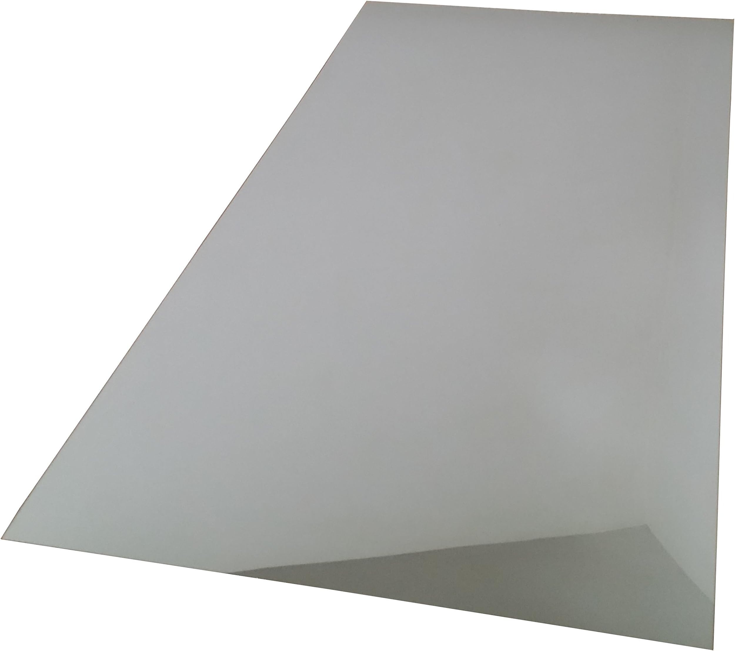12 x 24 x 0.04 Inch Acrylic See-Through Mirror, 30% Transparent
