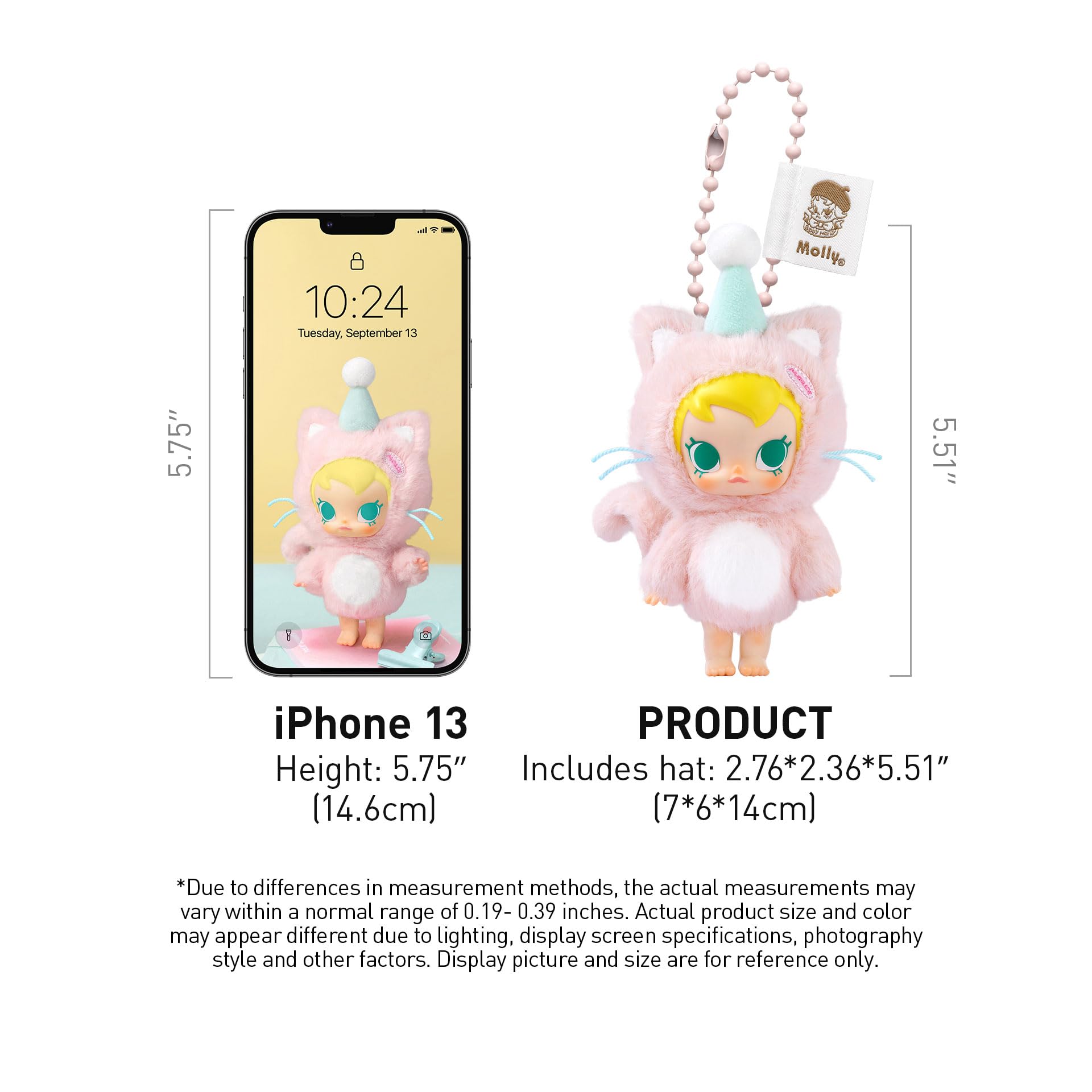 [Non❁.*・゜様用] Pocket Friends Baby Molly Baby Molly Pocket Friends Series-Vinyl Plush Pendant Blind