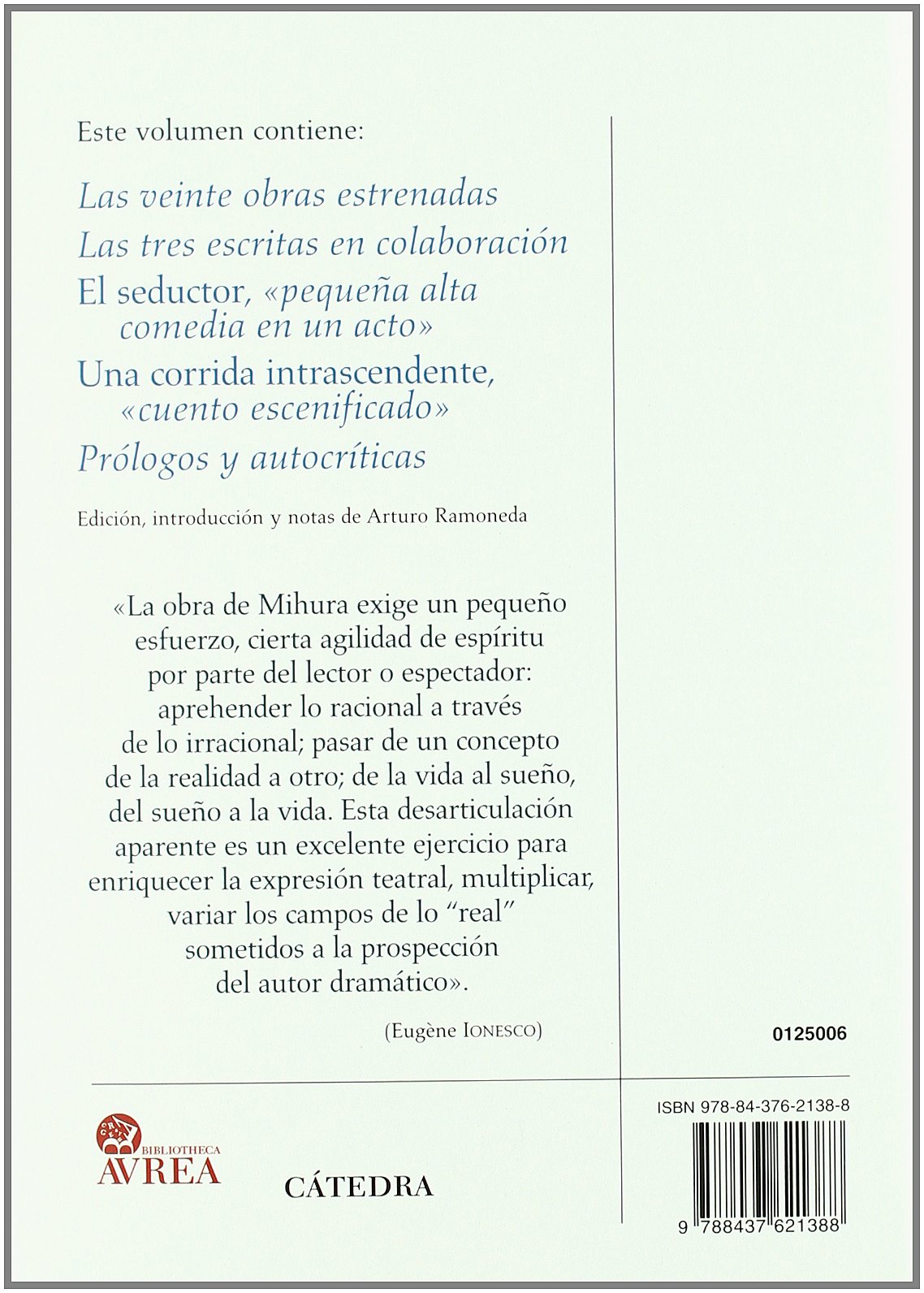 Teatro completo (Bibliotheca AVREA)