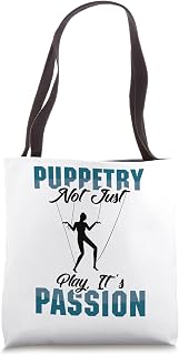 Puppeteering Ventriloquist Marionette Puppetry Tote Bag