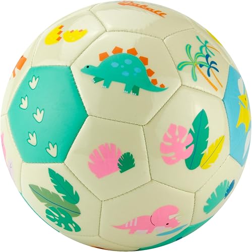Miniatura 3 de Daball Balón de fútbol para niños y niños pequeños, tamaño 1 y talla 3, bomba y caja de regalo incluidas