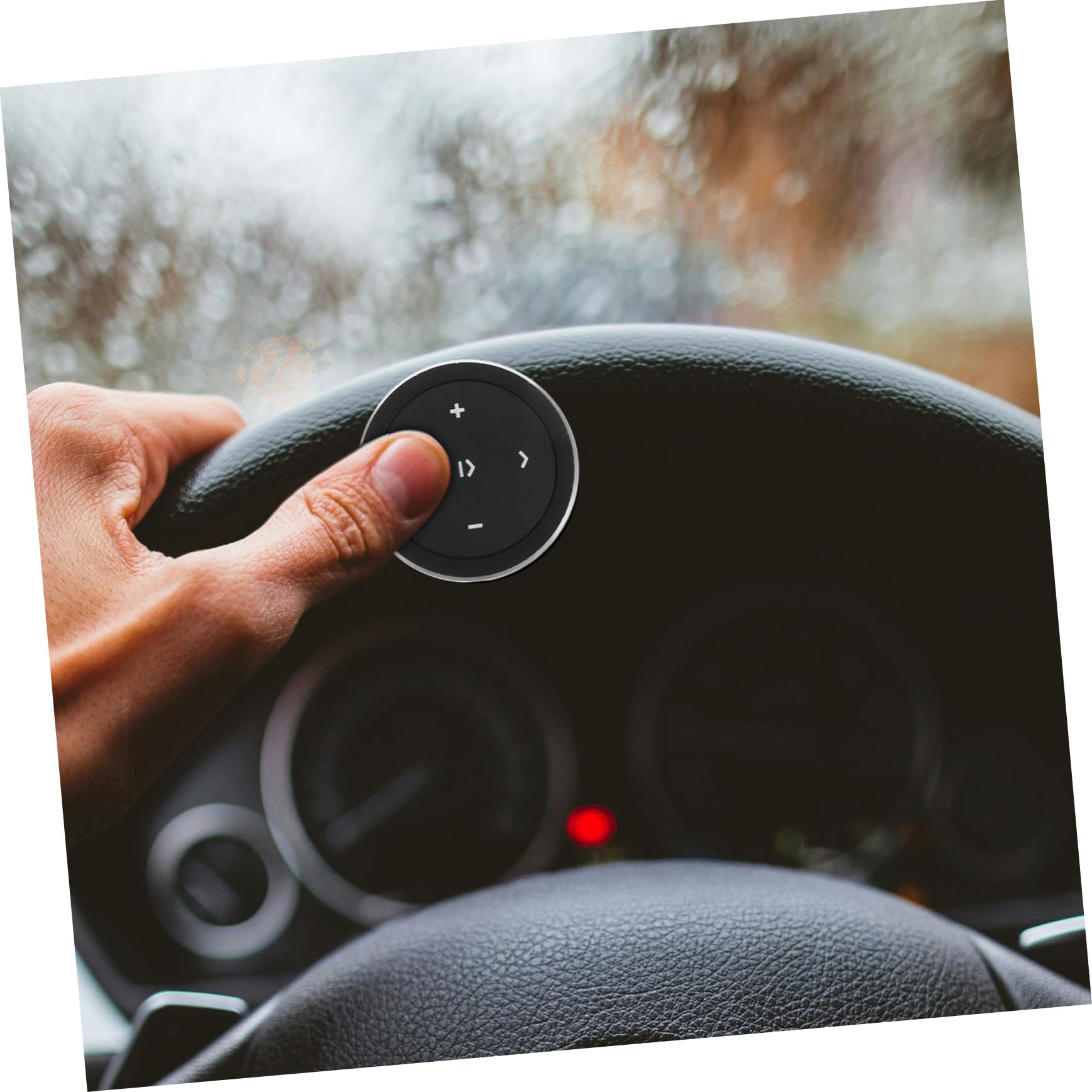 FUNOMOCYA Car Supply Car Control Remote Button Automotive Interior Accessory Media Remote Controller