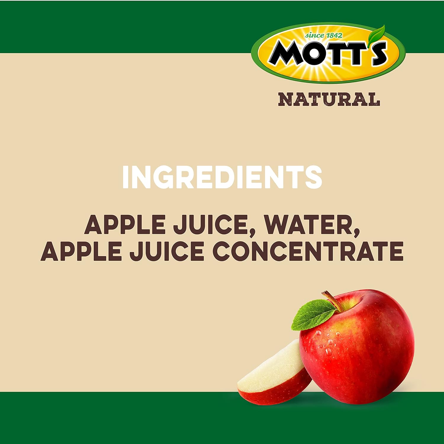 Mott's Apple Juice, 64-Ounce Bottles (Pack of 8)