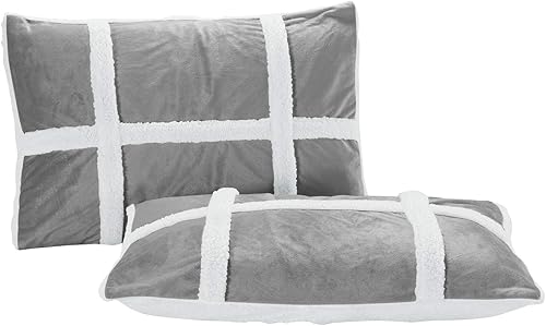 Miniatura 4 de Elegant Comfort - El juego de edredón reversible de 3 piezas más suave y acogedor, pesado, relleno microgamuza alternativa al plumón, diseño a