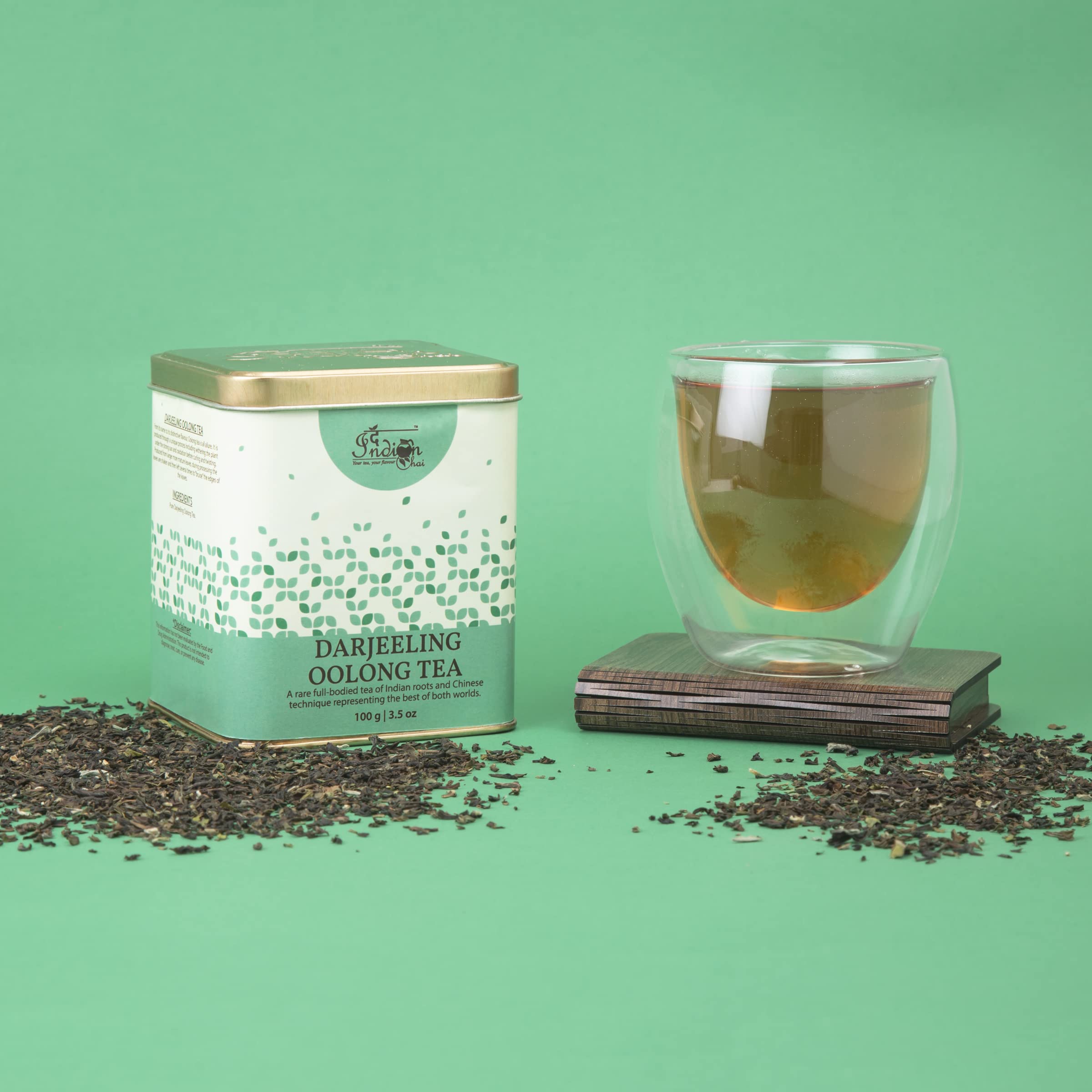 The Indian Chai – Darjeeling Oolong Tea 100g, Captivating Flavor, Rich Heritage, and Natural Refreshment for Tea Enthusiasts - Image 3 thumbnail