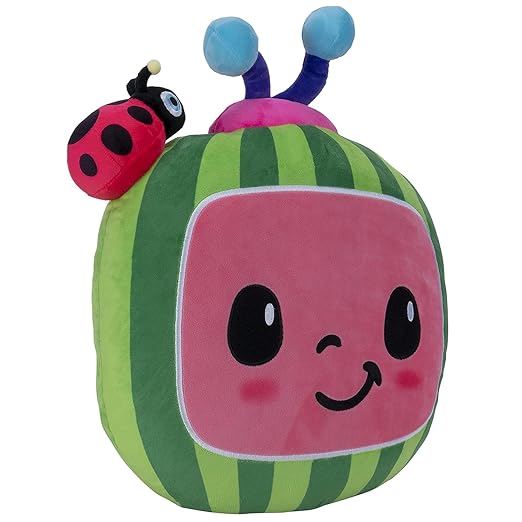 Cocomelon Watermelon Face Plush Toy