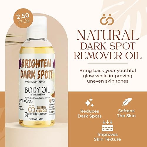 Miniatura 2 de Kojic Turmeric Dark Spot Oil, Dark Spot Remover for Body and Face, Natural Spot Corrector with Essential Oils, Age Spot Remover for Scars, Fine