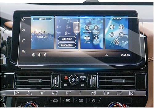 Vista 9 de YEE PIN Protector de pantalla antirreflejo Kicks 2025 para Nissan Kicks 2025 (SV, SR) Dual 12.3 pulgadas, protector de pantalla nano para Nissan