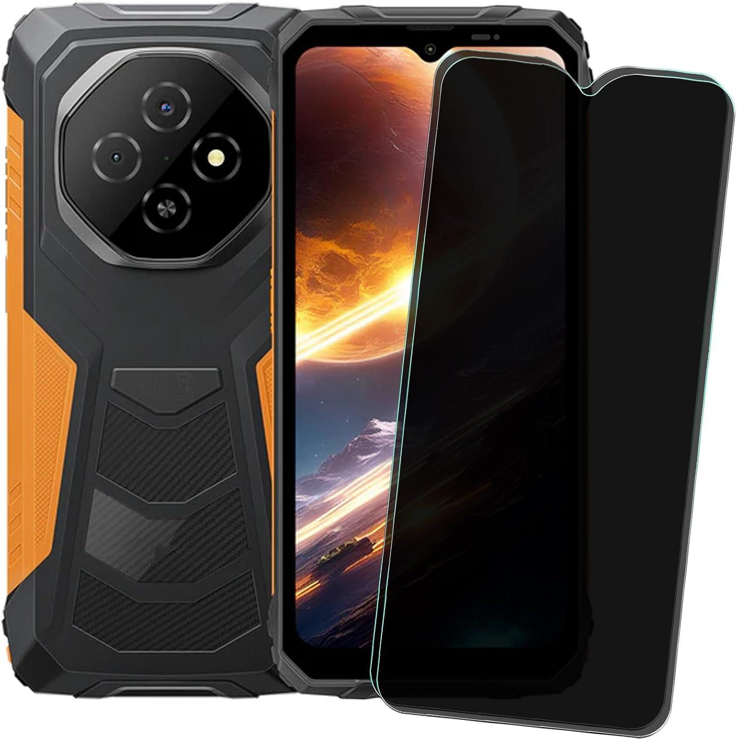 Privacy Screen Protector for Blackview Fort 1, 2 Pack, Anti-Spy