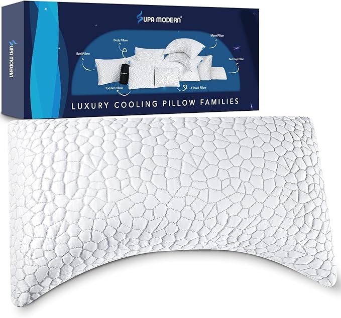 Almohada Memory Foam Queen Cervical Refrescante miniatura 9