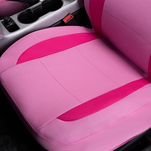 Miniatura 21 de Flying Banner Fundas de asiento de coche para asiento delantero y trasero, de poliéster, protectores de asiento de automóvil, fácil instalación