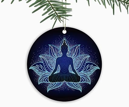 Buddha Ornament,Christmas Ornament Xmas Tree Ornaments,Suitable for Home,Party Decorations