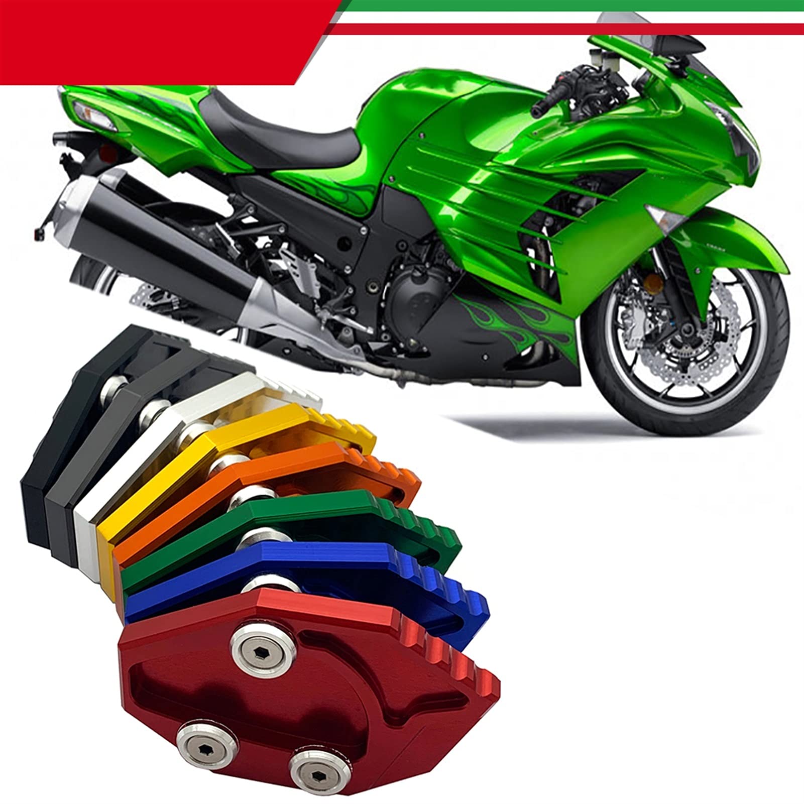 RIDEA NINJA ZX-14/ZX-14R 06-13用可倒延長式レバーセット GD