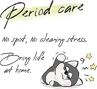 Vista 4 de WICKEDPUP Forros de pañales para perros machos y hembras, 100 unidades Insertos de pañales desechables que se adaptan a la mayoría de bandas