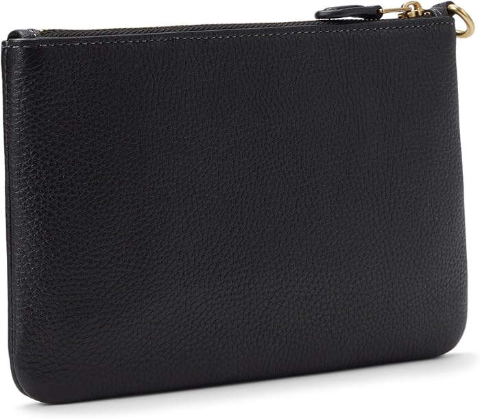 Женские сумки COACH Polished Pebble Small Wristlet — фото 3