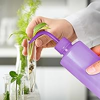 Vista 6 de Wash Bottles - 2pcs 250ml Safety Watering Tools, Economy Plastic Squeeze Bottle, Medical Label Green Soap Cleaning, Washing Tool (Purple)