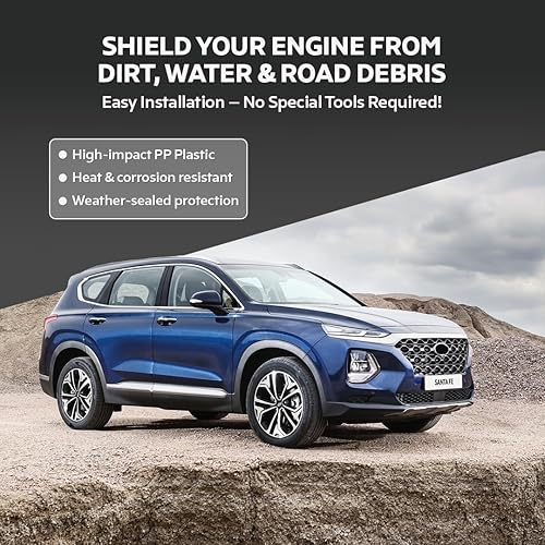 Miniatura 4 de FITRITE AUTO PARTS Nuevo trazador de líneas de guardabarros delantero derecho del lado del pasajero para Hyundai Santa FE 2019-2020, hecho del