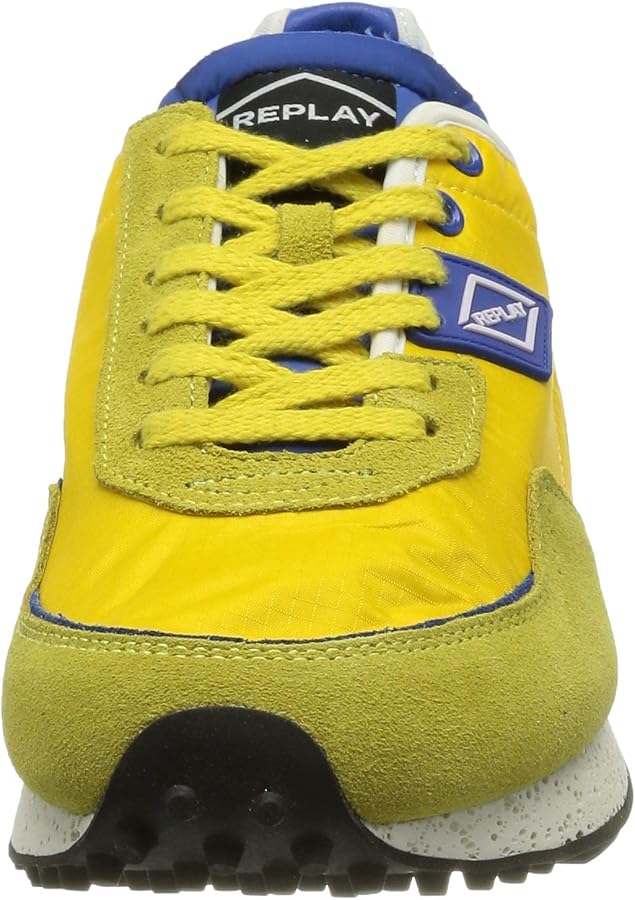 Amazon.com: Replay Zapatillas bajas para hombre, 2214 Amarillo
