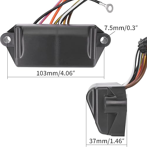 Miniatura 2 de CDI Power Pack para Johnson Evinrude 2 motores de cilindro BRP 583170 0583169 583169 0586800 586800 0582285 582285 0583170