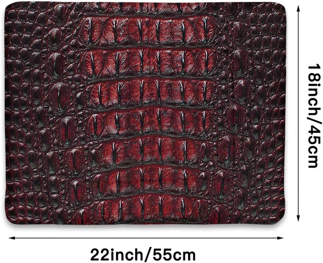 review Burgundy Ultra Soft Thick Flannel Dog Cat Bed Mats Freshwater Bone Pattern Wilderness Fashion for Small Medium Large Dogs Cats Animal Print 18