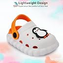 GLJ Naughty Angel First Walking Shoes for Baby Girls, Kids Clogs Slippers for Beach, Pool, Yard, Garden, Camping, Travel (Juicy Orange, 12 Months) gallery image