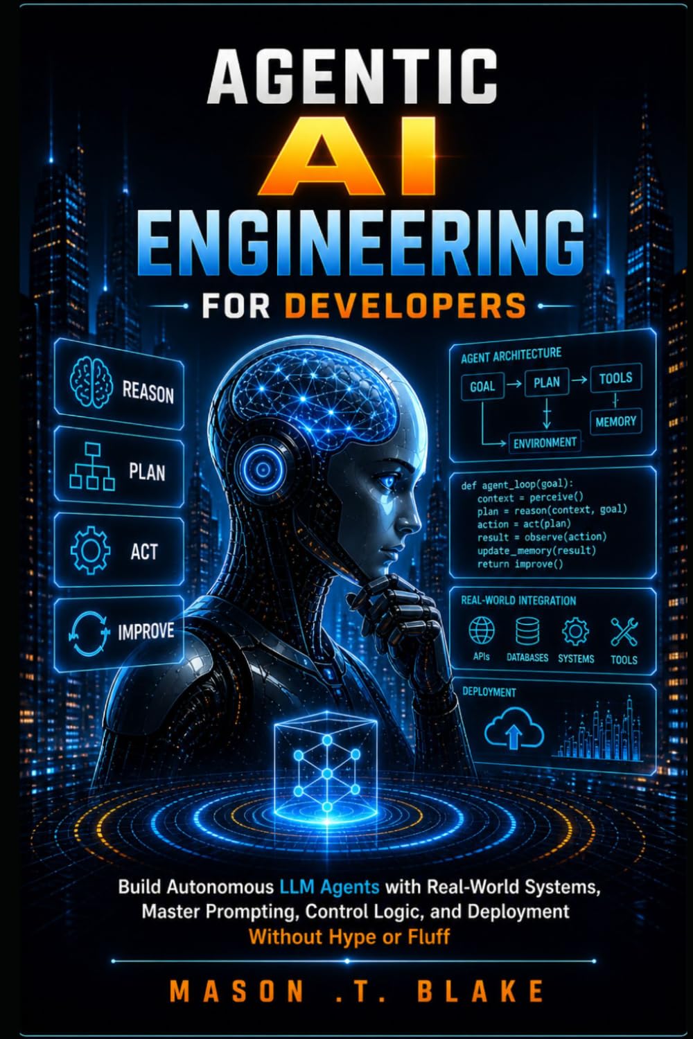 Agentic AI Engineering for Developers: Build Autonomous LLM Agents with Real-World Systems, Master Prompting, Control Logic, and Deployment Without Hype or Fluff