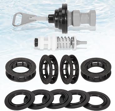 5600SXT Water Softener Rebuild Kit Replacement for Fleck 5600SXT Digital Softener Valve, Water Softener Standard Piston 60102-71, Seal & Spacer Kit 60125 60125-20, Brine Valve 60032