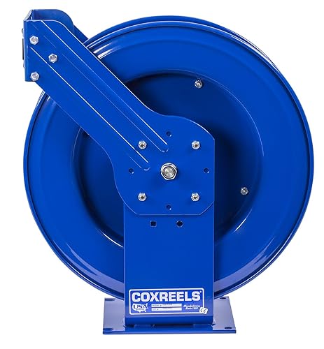 Miniatura 7 de Coxreels - Carrete de manguera de aire, de máxima potencia, para camión, 300 PSI, modelo N TSH-N-375, 38 pulgadas ID de manguera, 75 pies de